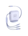 Kup Cablul USB Baseus Fabric 3in1 USB-C/Lightning/microUSB 3,5A 1,7m (mov) - BSU3518 - {ean13} - Sklep Home Screen