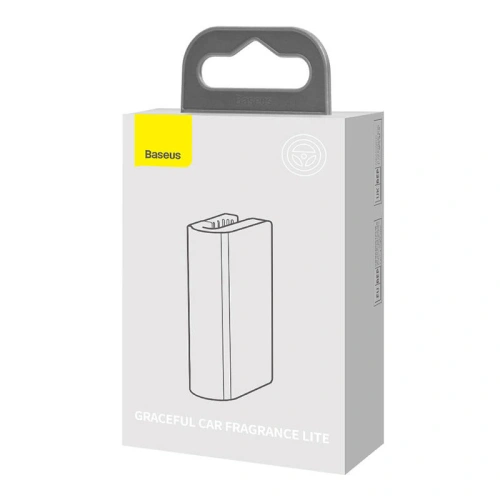 Kup Parfum pentru mașină / odorizant pentru grila de ventilație Baseus Graceful Lite (argintiu) - BSU3521 - {ean13} - Sklep Home Screen