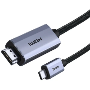Kabel USB-C do HDMI Baseus, 4K, 1m (černý)