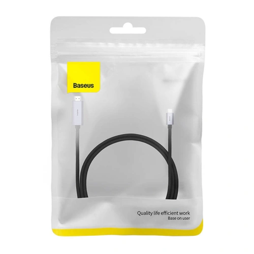 Kup Kabel USB-C do HDMI Baseus, 4K, 1m (černý) - BSU3528 - {ean13} - Sklep Home Screen