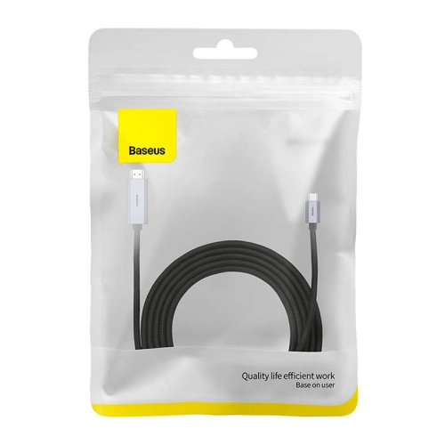 Kup USB-C to HDMI kábel Baseus, 4K, 3m (fekete) - BSU3530 - {ean13} - Sklep Home Screen
