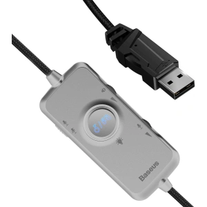 Kup Baseus GAMO USB fülhallgató mikrofonos és távirányítóval játékosok számára szürke - BSU3533GRY - {ean13} - Sklep Home Screen