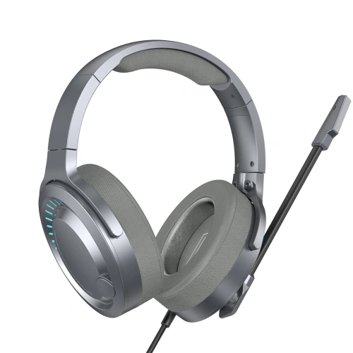 Buy Baseus GAMO USB headphones with microphone and remote for players gray - BSU3533GRY - {ean13} - Home Screen Store Europe