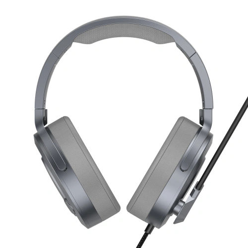 Buy Baseus GAMO USB headphones with microphone and remote for players gray - BSU3533GRY - {ean13} - Home Screen Store Europe