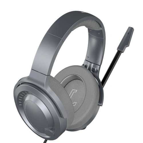 Buy Baseus GAMO USB headphones with microphone and remote for players gray - BSU3533GRY - {ean13} - Home Screen Store Europe