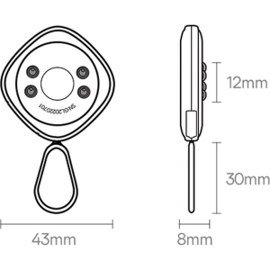 Kup Baseus Heyo detector de camere ascunse negru - BSU3534 - {ean13} - Sklep Home Screen