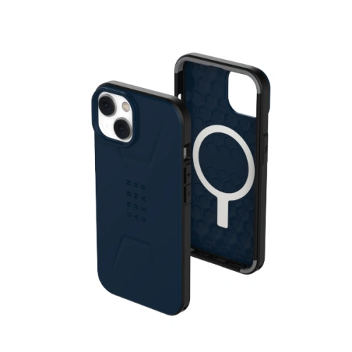 Buy UAG Urban Armor Gear Civilian MagSafe Apple iPhone 14 Plus / 15 Plus (navy) - UAG1024 - {ean13} - Home Screen Store Europe