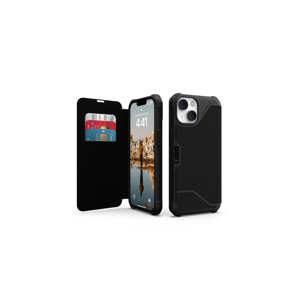 Etui UAG Urban Armor Gear Metropolis Apple iPhone 14 Plus / 15 Plus (kevlar - czarna)