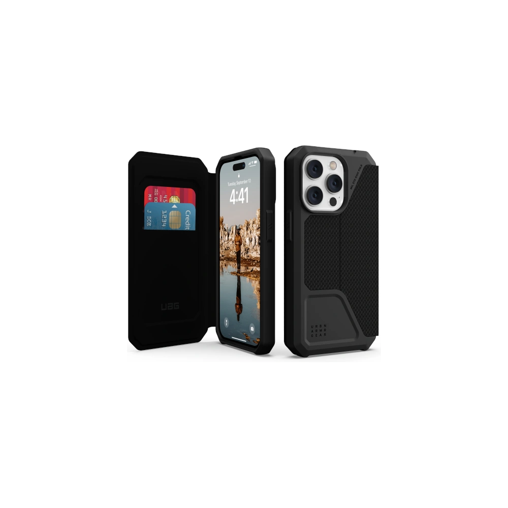 Etui UAG Urban Armor Gear Metropolis Apple iPhone 14 Pro (kevlar - czarna)