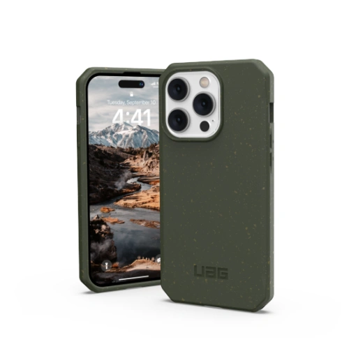 Kup Case UAG Urban Armor Gear Outback Apple iPhone 14 Pro (grün) - UAG1077 - {ean13} - Sklep Home Screen
