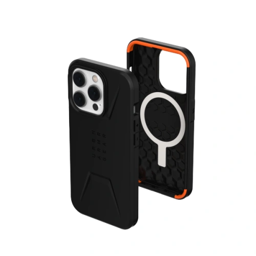 Kup Etui UAG Urban Armor Gear Civilian MagSafe Apple iPhone 14 Pro Max (negru) - UAG1095 - {ean13} - Sklep Home Screen