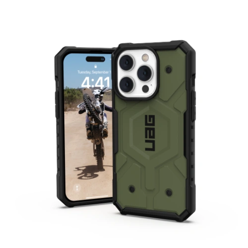 Kup Case UAG Urban Armor Gear Pathfinder MagSafe Apple iPhone 14 Pro Max (grün) - UAG1102 - {ean13} - Sklep Home Screen