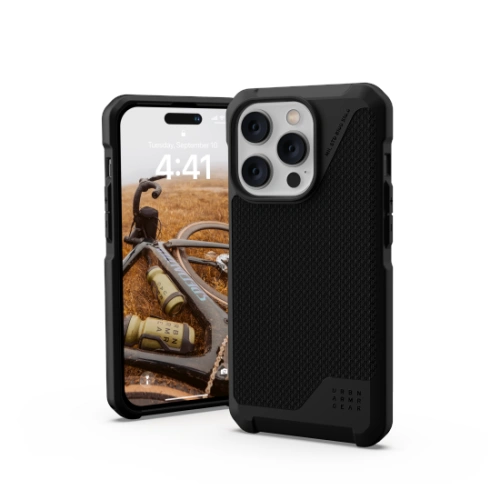 Kup Case UAG Urban Armor Gear Metropolis LT MagSafe für Apple iPhone 14 Pro Max (Kevlar - schwarz) - UAG1106 - {ean13} - Sklep Home Screen