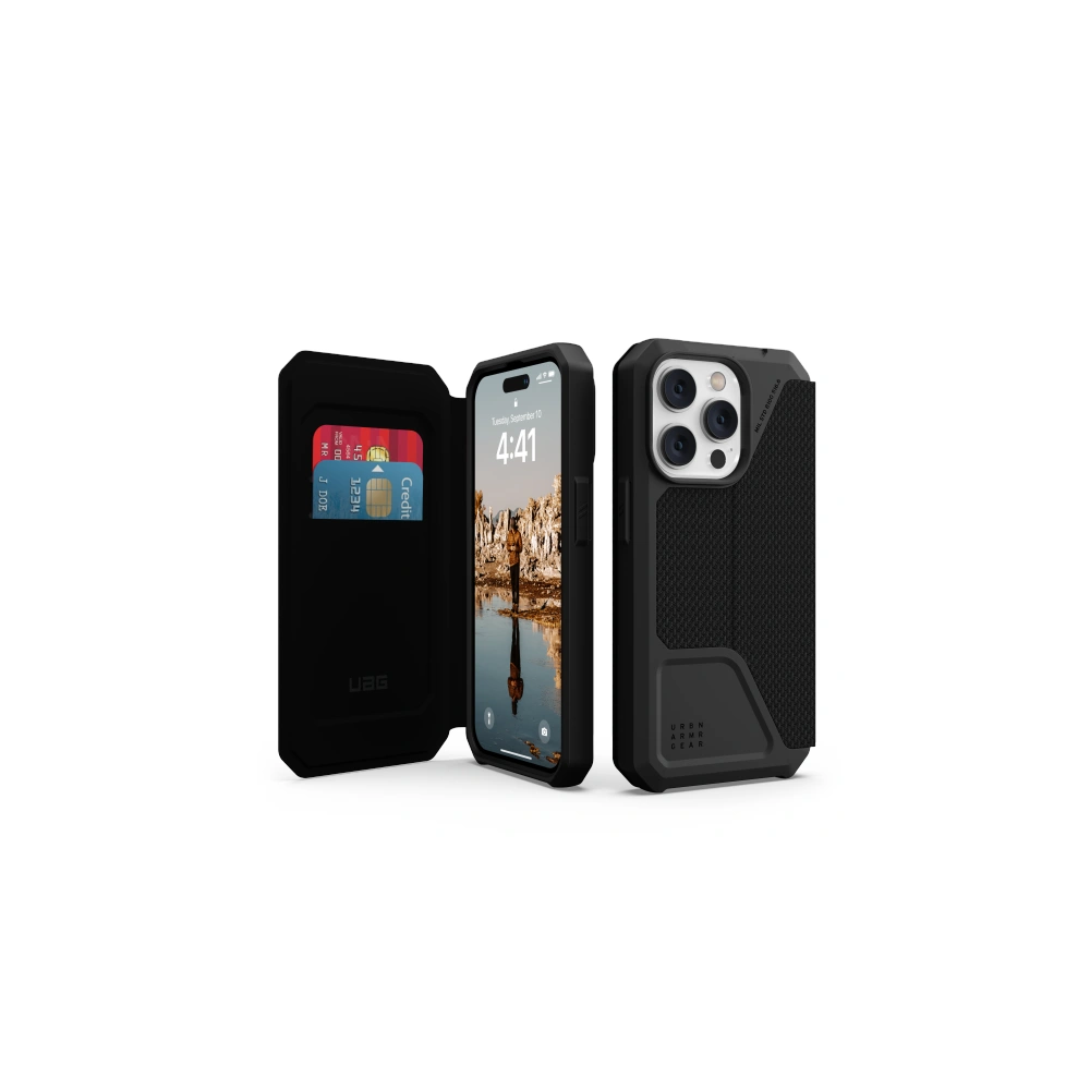 Etui UAG Urban Armor Gear Metropolis Apple iPhone 14 Pro Max (kevlar - czarna)