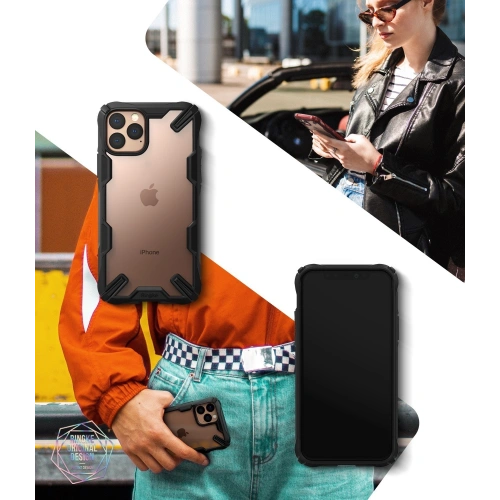 Kup Etui Ringke Fusion-X Apple iPhone 11 Pro Max Black - RGK1000BLK - {ean13} - Sklep Home Screen