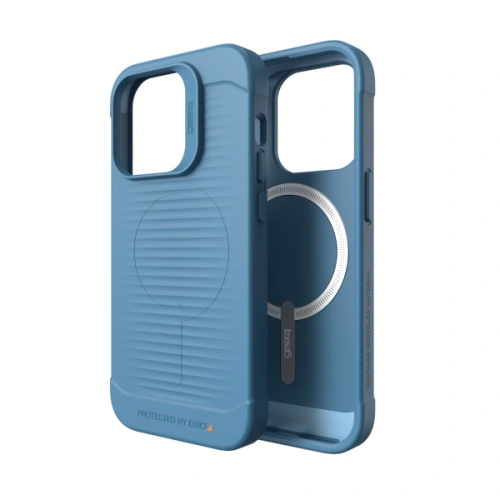 Kup GEAR4 Havana Snap MagSafe Case für Apple iPhone 14 Pro Max (blau) - GER158 - {ean13} - Sklep Home Screen