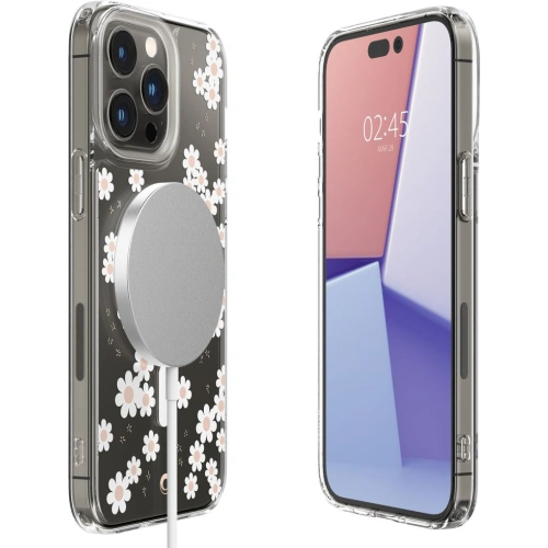 Kup Etui Spigen Cyrill Cecile Mag MagSafe Apple iPhone 14 Pro Max Alb Margareta - SPN2471 - {ean13} - Sklep Home Screen