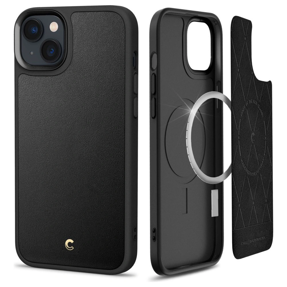 Etui Spigen Cyrill Kajuk Mag MagSafe Apple iPhone 14 Plus / 15 Plus Black