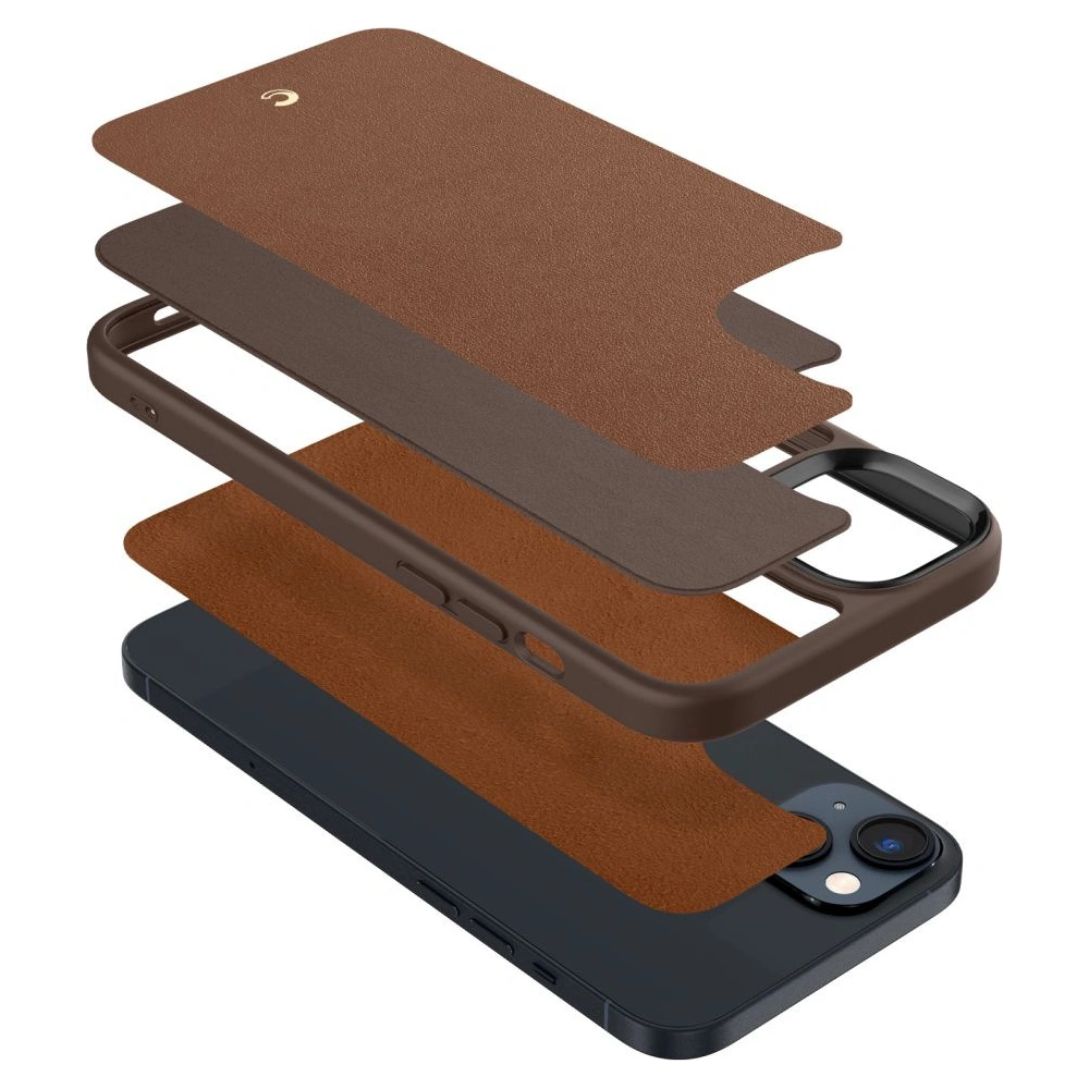 Etui Spigen Cyrill Kajuk Mag MagSafe Apple iPhone 14 Plus / 15 Plus Saddle Brown