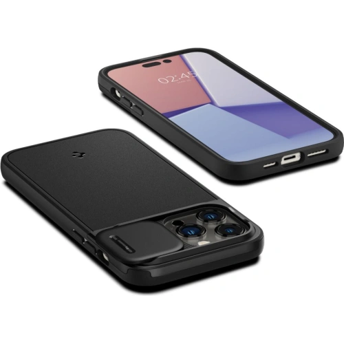 Kup Case Spigen Optik Armor Mag MagSafe Apple iPhone 14 Pro Max Schwarz - SPN2482 - {ean13} - Sklep Home Screen