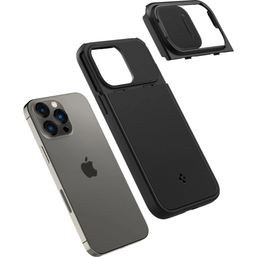 Kup Etui Spigen Optik Armor Mag MagSafe Apple iPhone 14 Pro Max Fekete - SPN2482 - {ean13} - Sklep Home Screen