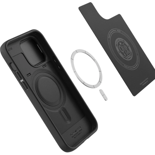 Kup Case Spigen Optik Armor Mag MagSafe Apple iPhone 14 Pro Max Schwarz - SPN2482 - {ean13} - Sklep Home Screen