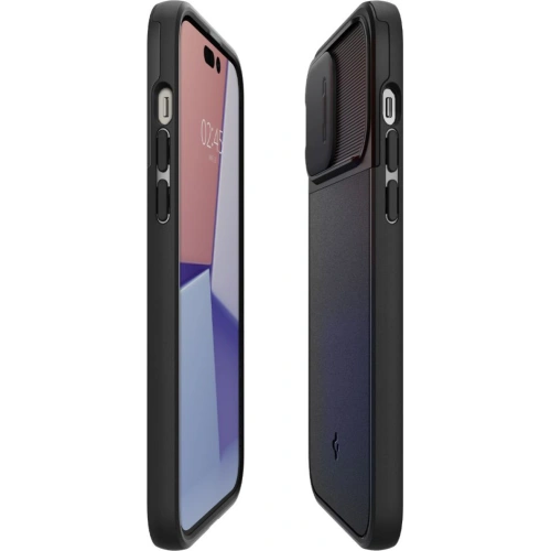 Kup Case Spigen Optik Armor Mag MagSafe Apple iPhone 14 Pro Max Schwarz - SPN2482 - {ean13} - Sklep Home Screen