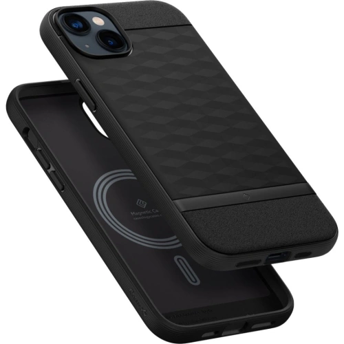 Kup Case Caseology Parallax Mag MagSafe Apple iPhone 14 Plus / 15 Plus Matt Schwarz - CSL081 - {ean13} - Sklep Home Screen