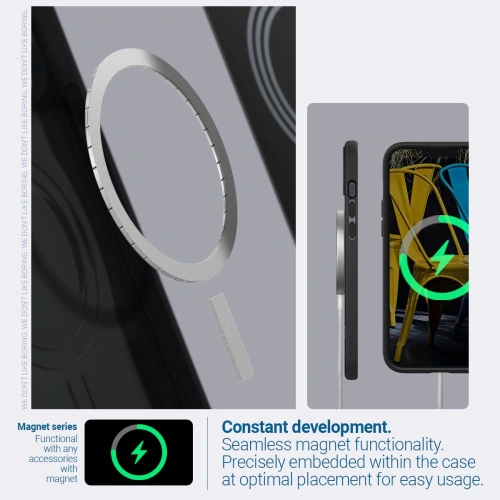 Kup Case Caseology Parallax Mag MagSafe Apple iPhone 14 Plus / 15 Plus Matt Schwarz - CSL081 - {ean13} - Sklep Home Screen