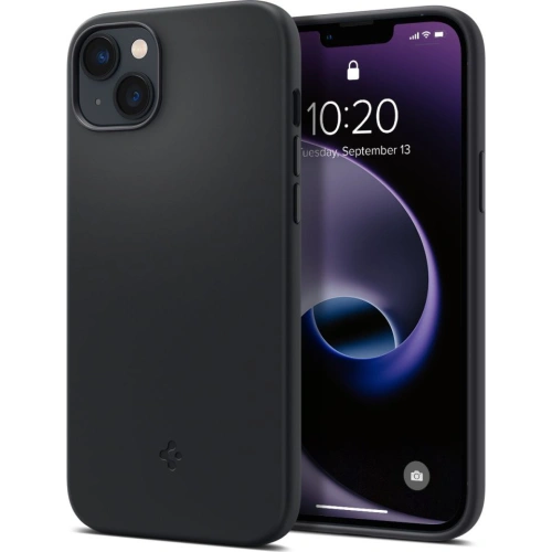 Kup Case Spigen Silicone Fit Mag MagSafe Apple iPhone 14 Plus / 15 Plus Schwarz - SPN2485 - {ean13} - Sklep Home Screen