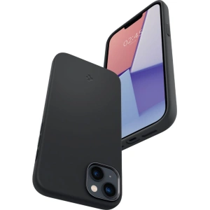 Etui Spigen Silicone Fit Mag MagSafe Apple iPhone 14 Plus / 15 Plus Black