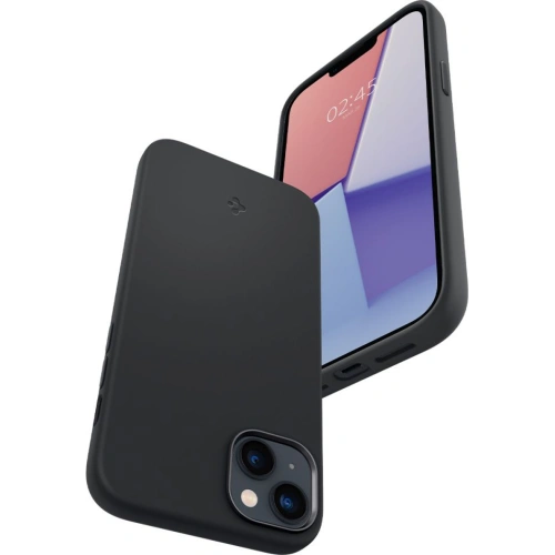 Kup Case Spigen Silicone Fit Mag MagSafe Apple iPhone 14 Plus / 15 Plus Schwarz - SPN2485 - {ean13} - Sklep Home Screen
