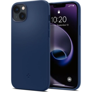 Etui Spigen Silicone Fit Mag MagSafe Apple iPhone 14 Plus / 15 Plus Navy Blue