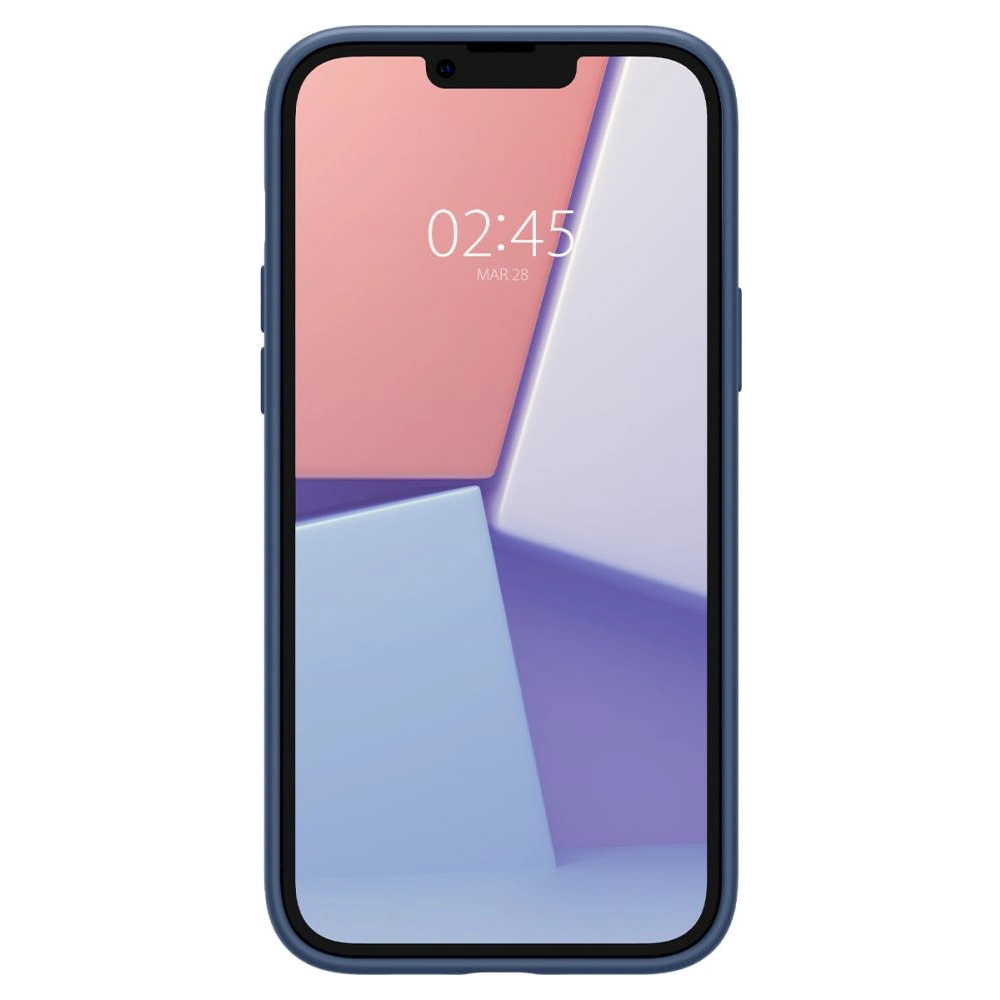 Etui Spigen Silicone Fit Mag MagSafe Apple iPhone 14 Plus / 15 Plus Navy Blue