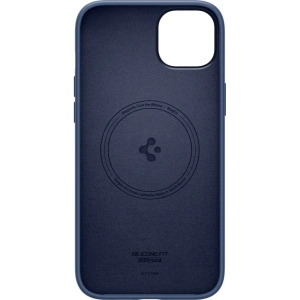 Etui Spigen Silicone Fit Mag MagSafe Apple iPhone 14 Plus / 15 Plus Navy Blue