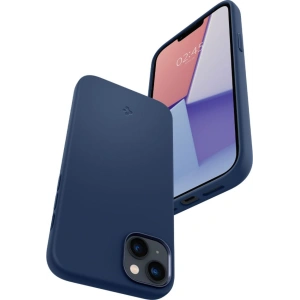 Etui Spigen Silicone Fit Mag MagSafe Apple iPhone 14 Plus / 15 Plus Navy Blue