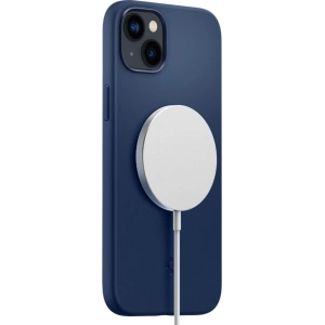 Etui Spigen Silicone Fit Mag MagSafe Apple iPhone 14 Plus / 15 Plus Navy Blue