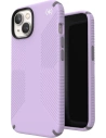 Etui Speck Presidio2 Grip MICROBAN Apple iPhone 14 (Jarní fialová / Cloudygrey / Bílá)