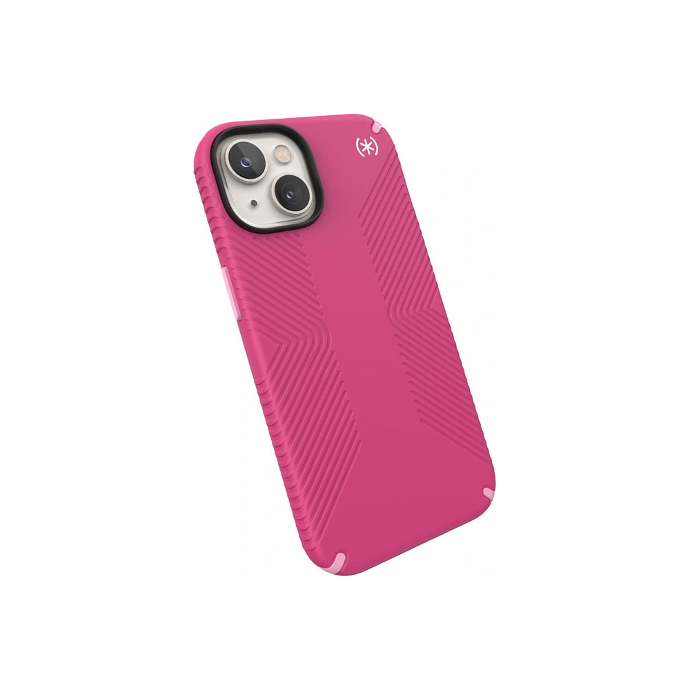 Etui Speck Presidio2 Grip MagSafe MICROBAN Apple iPhone 14 (Digitalpink / Blossompink / White)