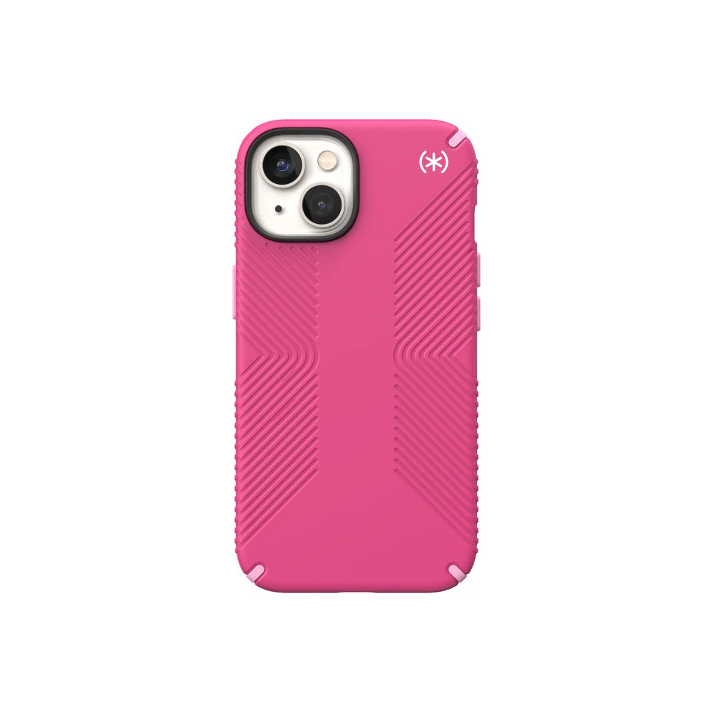 Etui Speck Presidio2 Grip MagSafe MICROBAN Apple iPhone 14 (Digitalpink / Blossompink / White)