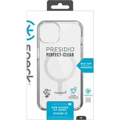 Buy Speck Presidio Perfect-Clear MagSafe MICROBAN Apple iPhone 14 (Clear) - SPK346 - {ean13} - Home Screen Store Europe