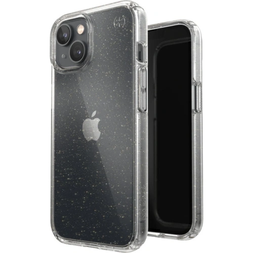 Kup Etui Speck Presidio Perfect-Clear csillámmal MICROBAN Apple iPhone 14 (Átlátszó / Arany Csillám) - SPK347 - {ean13} - Sklep Home Screen