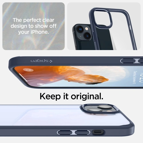 Kup Etui Spigen Ultra Hybrid Apple iPhone 14 Albastru Marin - SPN2490 - {ean13} - Sklep Home Screen
