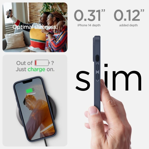 Kup Etui Spigen Ultra Hybrid Apple iPhone 14 Albastru Marin - SPN2490 - {ean13} - Sklep Home Screen