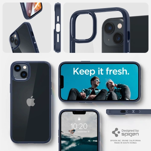 Kup Etui Spigen Ultra Hybrid Apple iPhone 14 Albastru Marin - SPN2490 - {ean13} - Sklep Home Screen