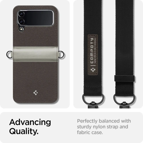 Kup Etui Spigen Compoty Samsung Galaxy Z Flip 4 Tan - SPN2493 - {ean13} - Sklep Home Screen