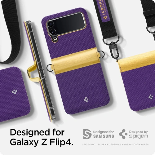 Kup Etui Spigen Compoty Samsung Galaxy Z Flip 4 Pansy - SPN2495 - {ean13} - Sklep Home Screen