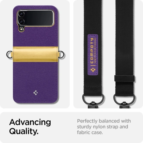 Kup Etui Spigen Compoty Samsung Galaxy Z Flip 4 Pansy - SPN2495 - {ean13} - Sklep Home Screen