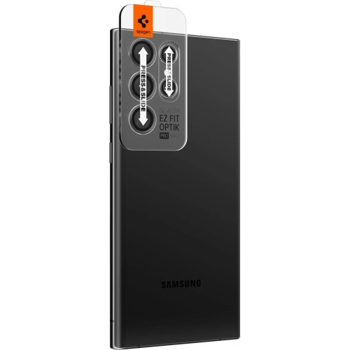 Kup Gehärtetes Glas für das Spigen Optik.tr ez Fit Kamera-Schutz für Samsung Galaxy S22 Ultra Schwarz [2 PACK] - SPN2496 - {ean13} - Sklep Home Screen