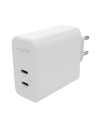Kup Ładowarka sieciowa Mophie Gan Charger Dual z podwójnym wejściem USB-C 67W (biała) - MPH055 - {ean13} - Sklep Home Screen